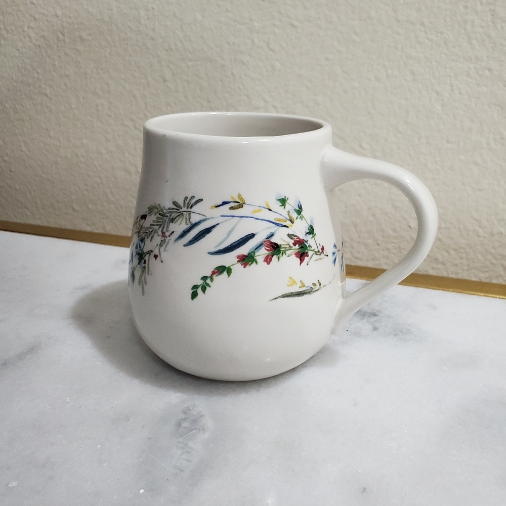 Anthropologie Floral Ceramic Mug - Picture 2 of 8